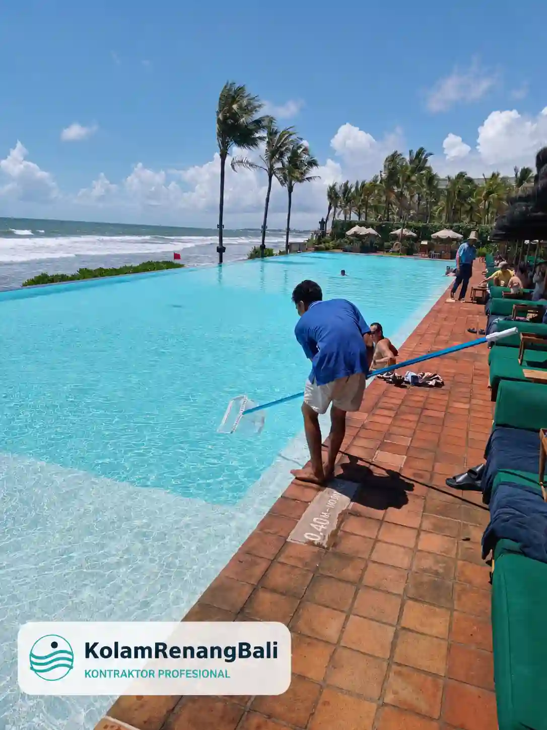 Kontraktor kolam renang Gianyar Ubud - villa sawah retreat dan resort budaya Bali oleh Kontraktor Kolam Renang Bali